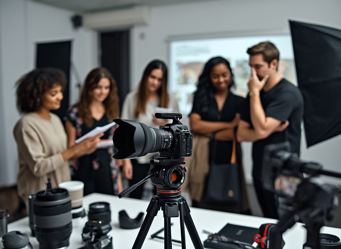 Grunnleggende fotografi workshop med kamera