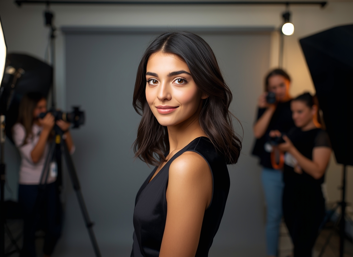 Portrettfotografi workshop med modell